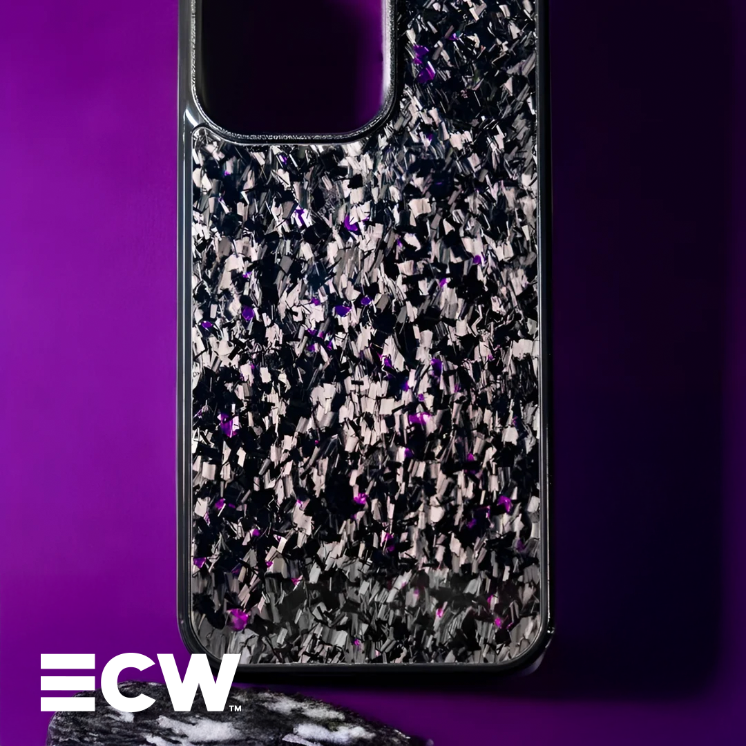 iPhone Forged Carbon Fiber Case | Purple