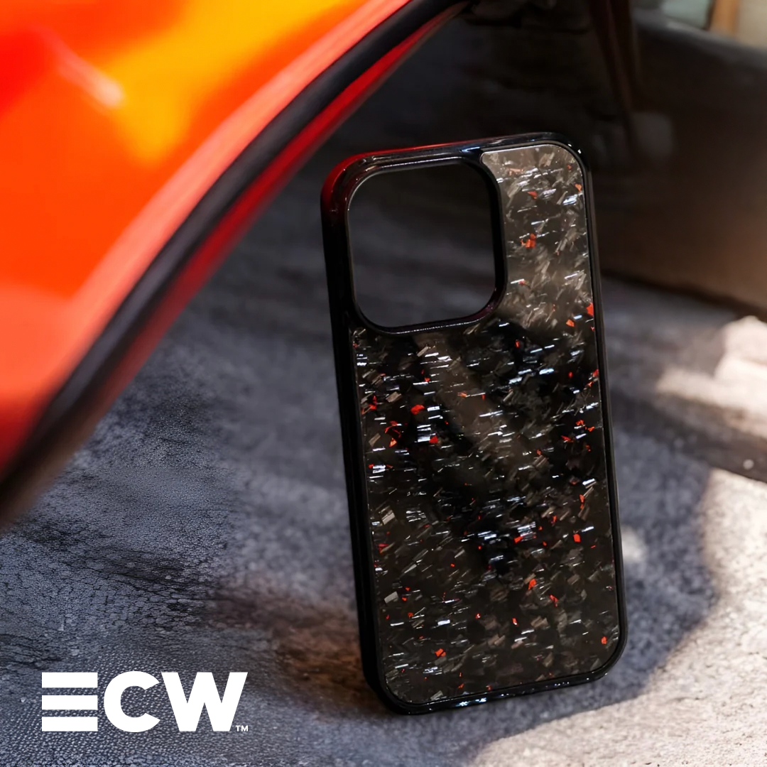 iPhone Forged Carbon Fiber Case | Ruby