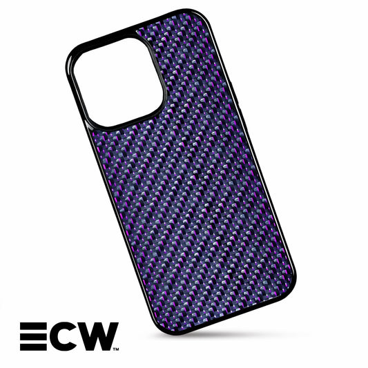 iPhone Woven Carbon Fiber Case | Purple