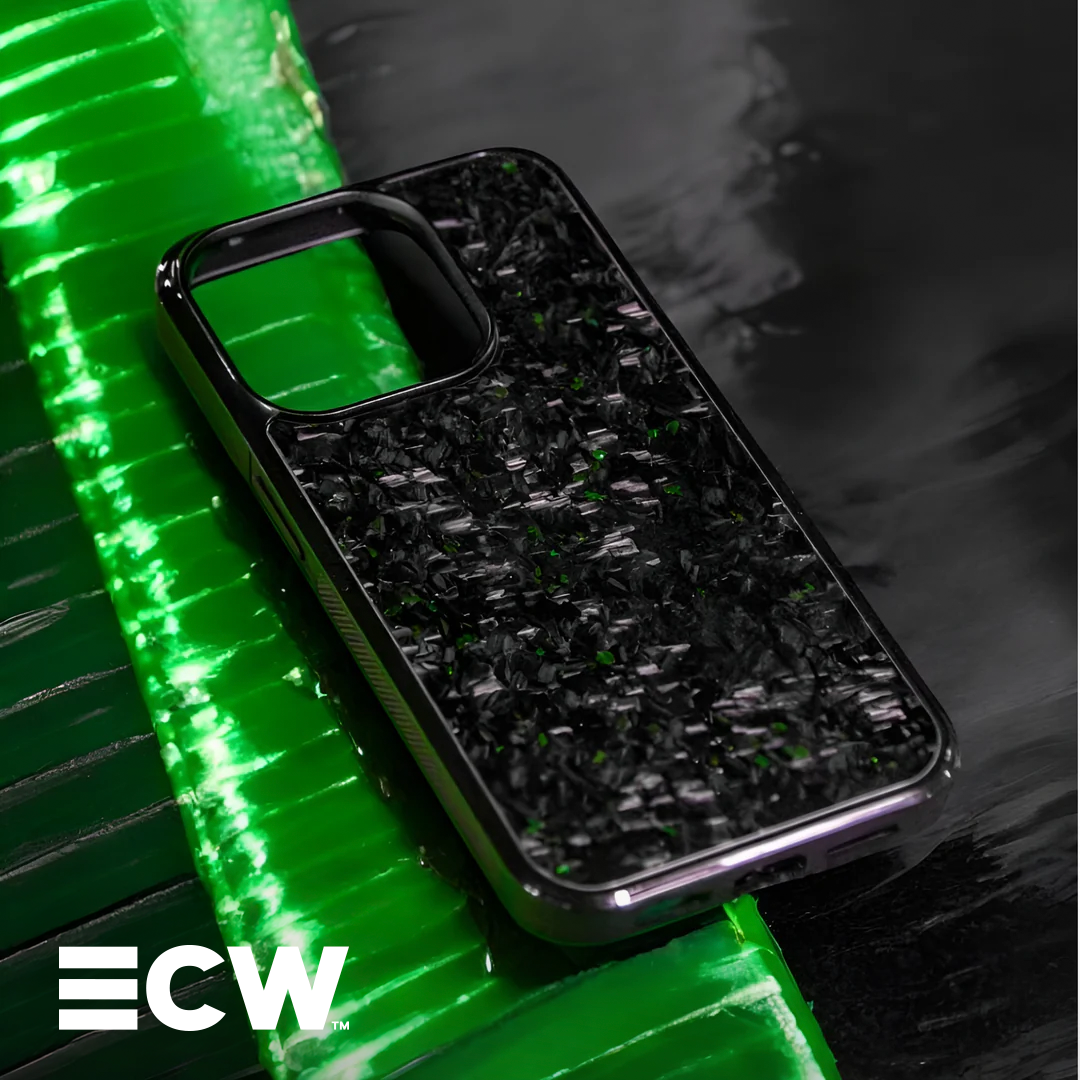 iPhone Forged Carbon Fiber Case | Green