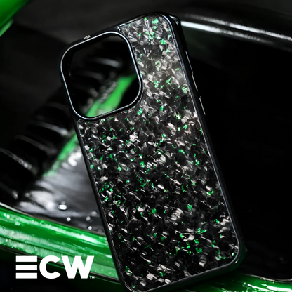 iPhone Forged Carbon Fiber Case | Green