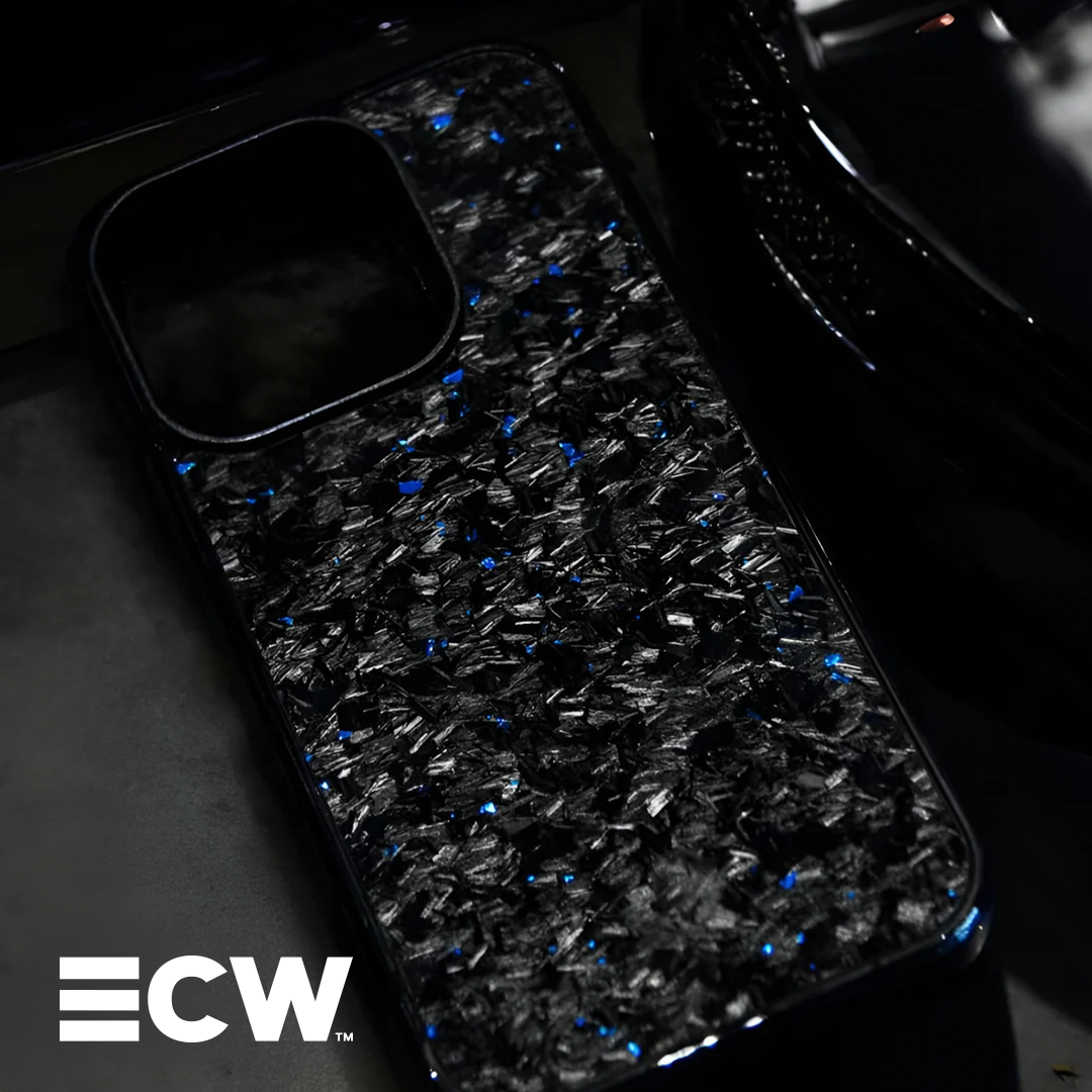 iPhone Forged Carbon Fiber Case | Blue