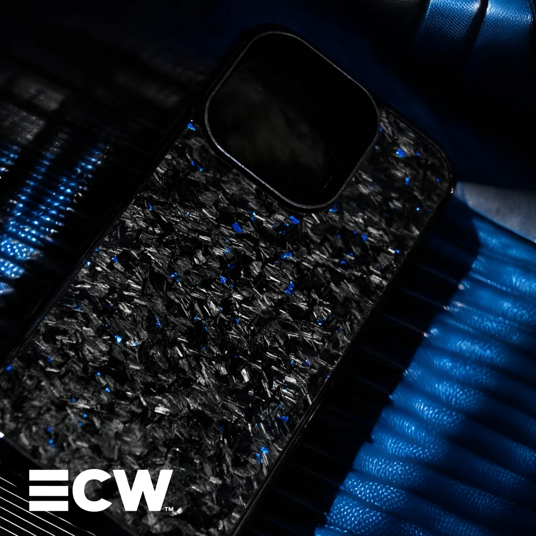 iPhone Forged Carbon Fiber Case | Blue