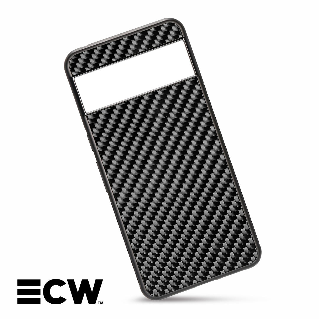 Google Pixel Woven Carbon Fiber Case | Black