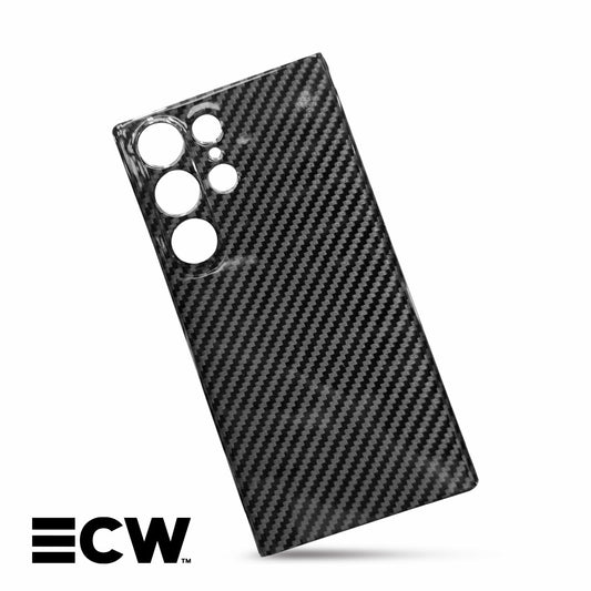 Samsung Galaxy S-Models Ultra Premium Woven Full Carbon Case | Black