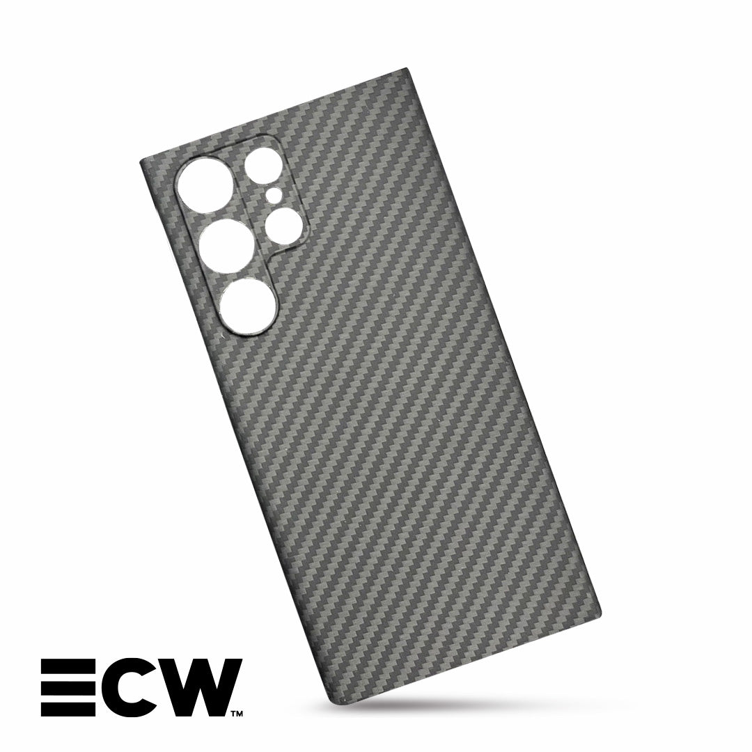 Samsung Galaxy S-Models Ultra Premium Woven Full Carbon Case | Black