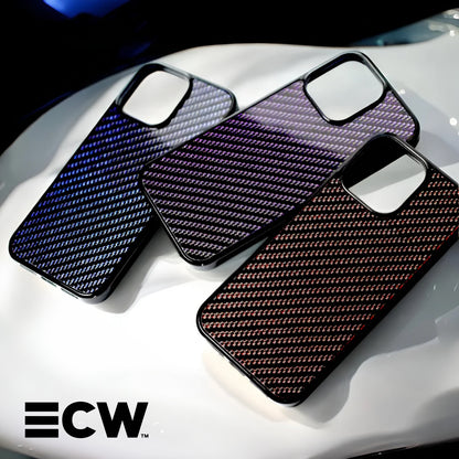 iPhone Woven Carbon Fiber Case | Blue